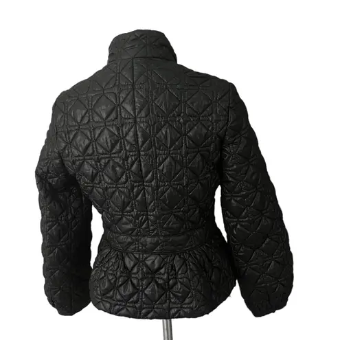 Nine West Fitted Quilted Jacket, Black