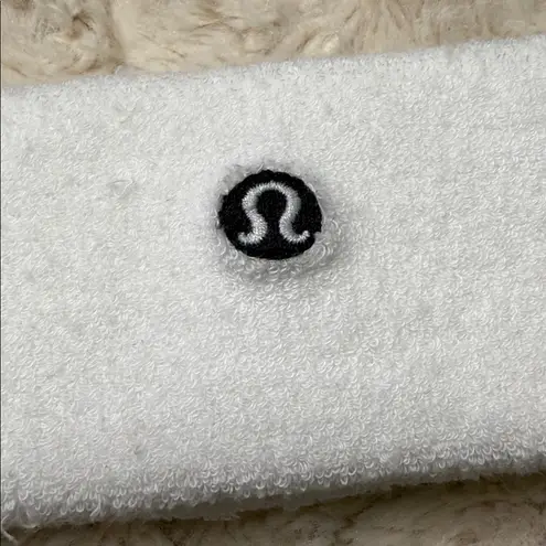 Lululemon  Athletica Ivory Terry Sweatband