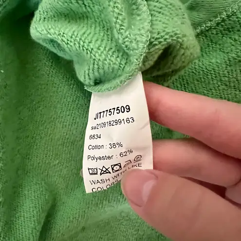 NEW Green Padded Hoodie Vest Size XS