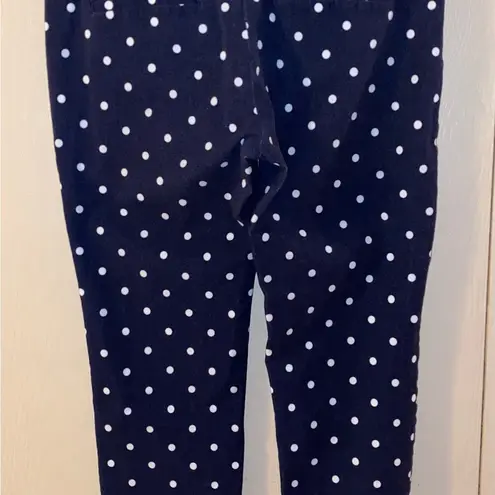 Banana Republic  Sloan Polka Dot Pant - size 8