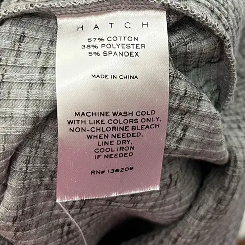 Hatch The Harper Cardigan Dress Gray Ribbed Sweater Women’s Size 1 US Small