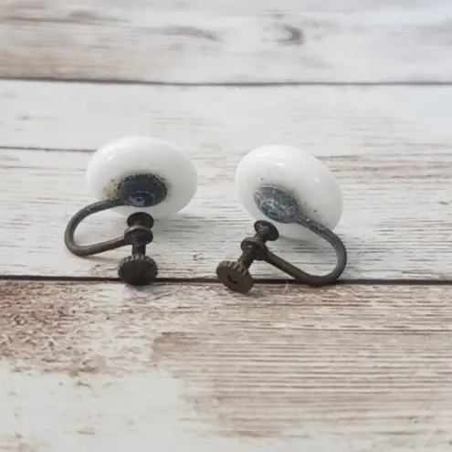 Vintage Screw On Earrings