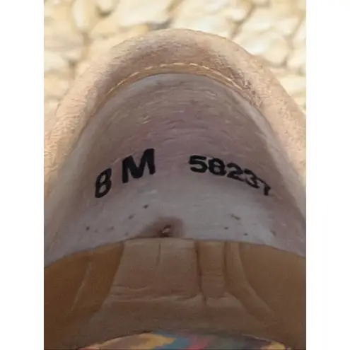 Hush Puppies Suede Moccasins Boho Driving Loafers Tan Brown Womens 8M