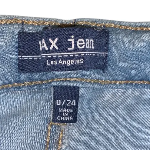 Wax Jean Wax Jeans High Waist Ripped Skinny Jeans Medium Wash