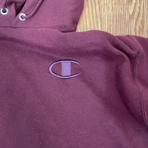 Champion  + Urban outfitters Maroon Hoodie‎ Sweatshirt Unisex size Large