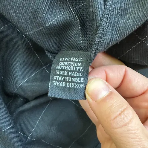 Dixxon Women's Flannel Company XL Pinhead Button Up Shirt Black Plaid