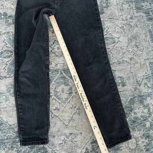 Levi's Vintage 512  Jeans Womens 25x29 Black Denim Slim Fit Tiny Waist USA Made