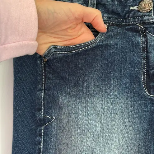 Ariat Denim Zig Zag Pocket Low FZ Size 28L/6 Long Equestrian Style No. 10012371 Blue