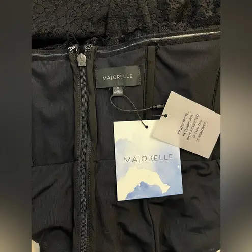 Majorelle NWT Mari Elena Gown in Black, size XS