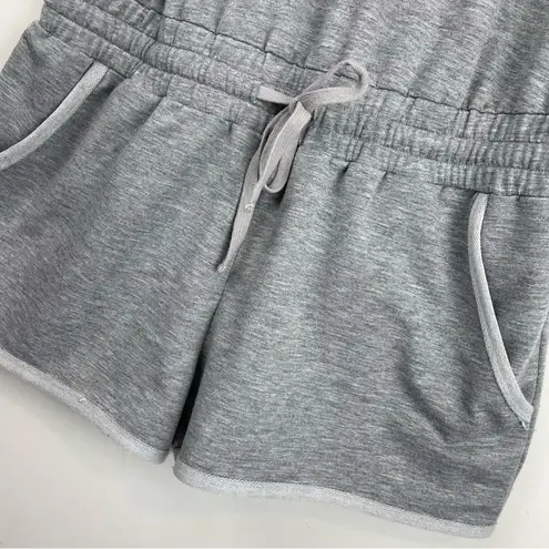 Fabletics  Lounge Romper One Piece Athleisure Sz Medium Heathered Grey - Image 12