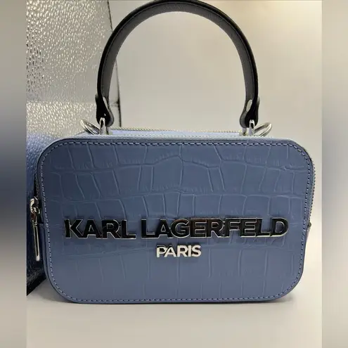 Karl Lagerfeld PARIS
Simone Croc Embossed Crossbody Bag $228