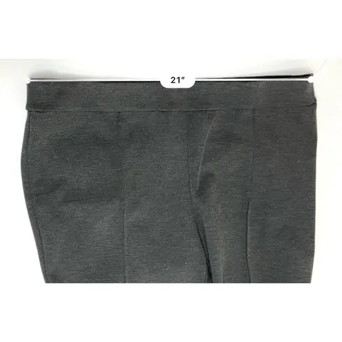 H&M  Gray Knit Seamed High‎ Waisted Ponte Pant size XXLarge