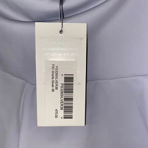 New Shakti Shanti Lavender Lilac Purple Bike Yoga Shorts Women's Size 36 US 10