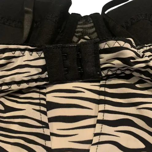 TART Intimates Camisole Chemise Animal Print Nightwear as Outwear Coquette M Black Size M