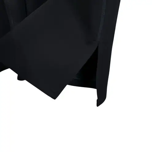 Lululemon  SZ 10 Brushed Softstreme Split Hem Pants Hi-Rise Stretch Pockets Black