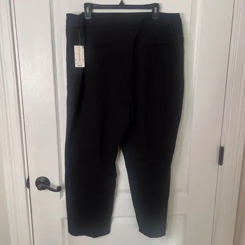 Suit Separates Womens Career Dress Pants Black Straight Fit Plus Size 20W NWT
