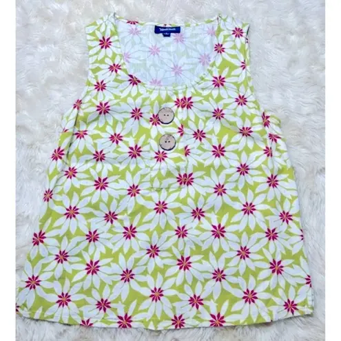 Modcloth  Love‎ of Buttons Sleeveless Floral Top