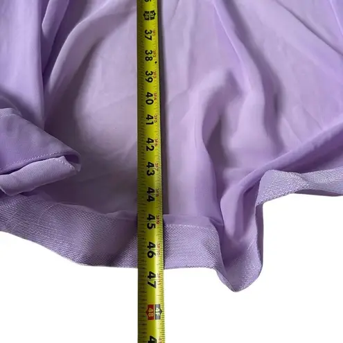 Hello Molly  Purple Hi-Low Spaghetti Strap Dress Women Size 4 | 33-13