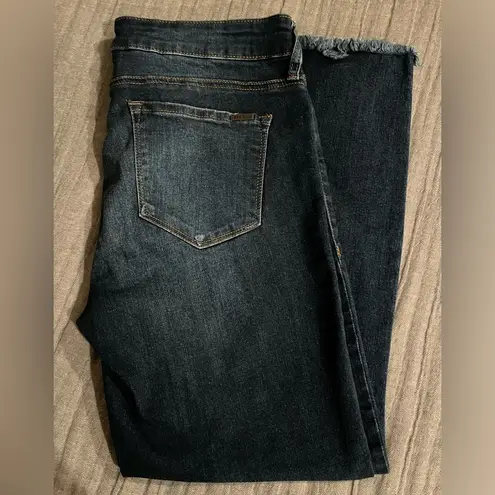 sts blue  Skinny Ankle Jeans with raw hem Sz31