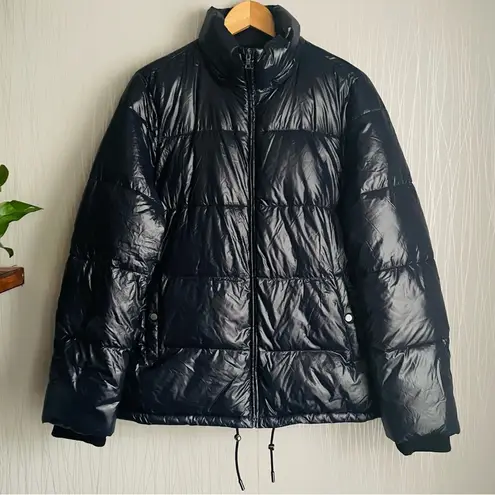 Haven Navy Blue Puffer Coat Women’s size XL