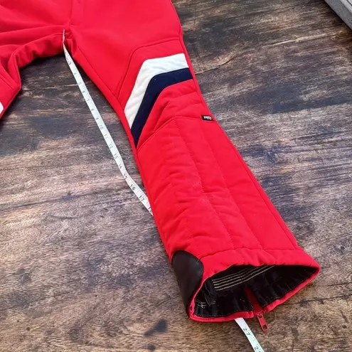 Vintage RED Swiss FERA ski snow pants stretchy Size undefined