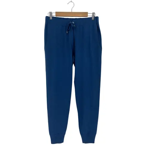 Brunello Cucinelli 100% Cashmere Monili Drawstring Jogger Pants in Blue