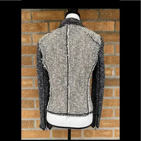 Rebecca Taylor tweed moto jacket sz. 4