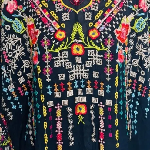 Johnny Was The Valley heavily embroidered button down top NWT RARE