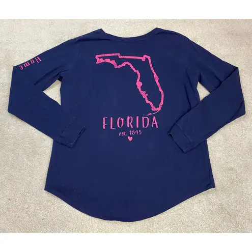 State of Mine Florida Est. 1895 Home Sweet Home Graphic LS Shirt Size 2XL