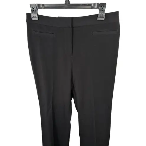 Liz Claiborne  Audra Womens Dress Pants Slacks Black Size 6 Petite Stretch Flat