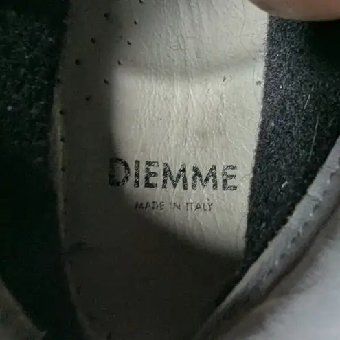 Diemme Fontesi Gray Wool Tweed Side Zip Casual Mid