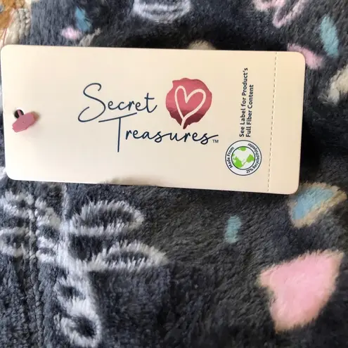 secret treasures Womens Plush Soft Fleece Sleep Joggers Size 2X 18W-20W New