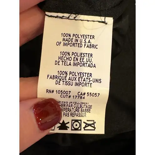 Marina Gunmetal Metallic Silver Cold Shoulder Mini Dress Size S NWT Silver