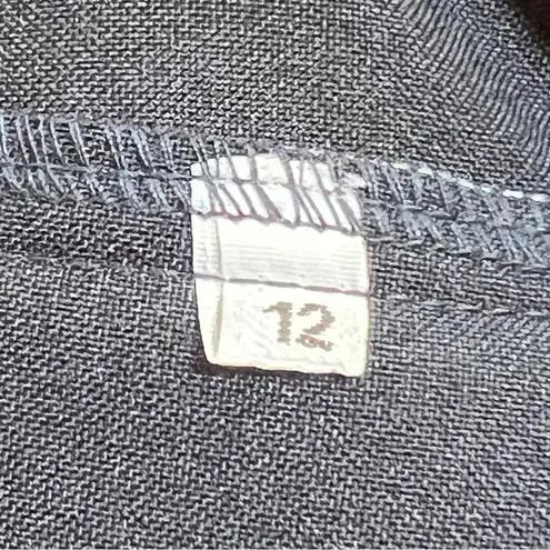 Ladies Uniform Wear Navy Blue Pant w/Pleats and Belt Loops Size 12