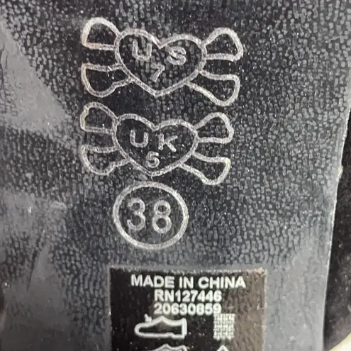 Iron fist Mary Jane Slide Heels Size 7