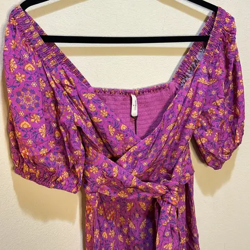 Spell Madame Peacock Sweetheart Mini Dress