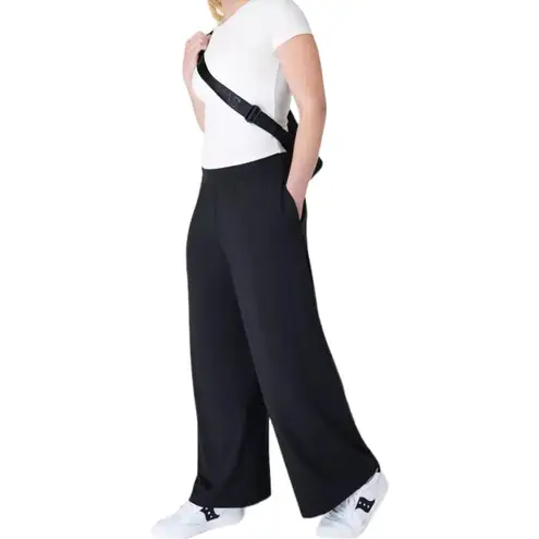 Sweaty Betty  Black Modal Wide Leg Pants