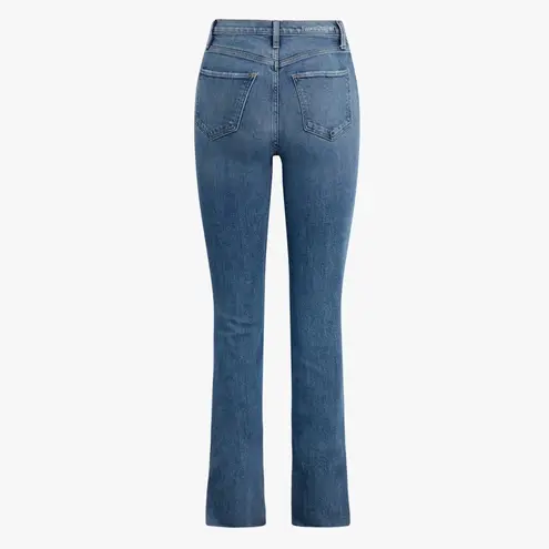 Favorite Daughter 34 PETITE SHORTIE VALENTINA TOWER SUPER HIGH RISE - MED INDIGO