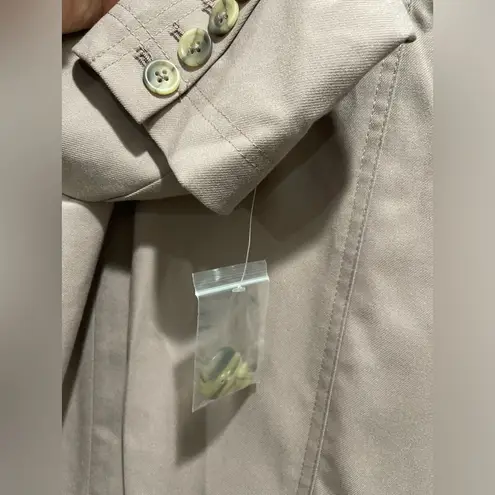 Free People  Mauve Longline Blazer Trench Double-Breasted Size M