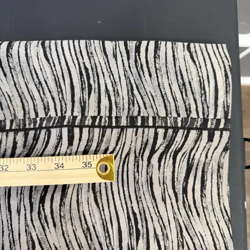 Lafayette 148 Sz 12 Dress Sheath Pencil Animal Print Sleeveless Career Work Tan