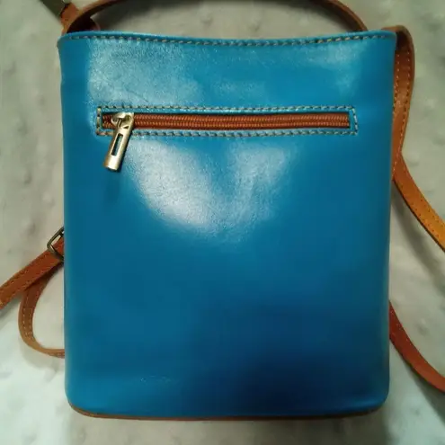 Vera Pelle crossbody leather bag