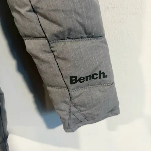 Bench GRAY THINSULATE QUILTED PUFFER JACKET SIZE SMALL