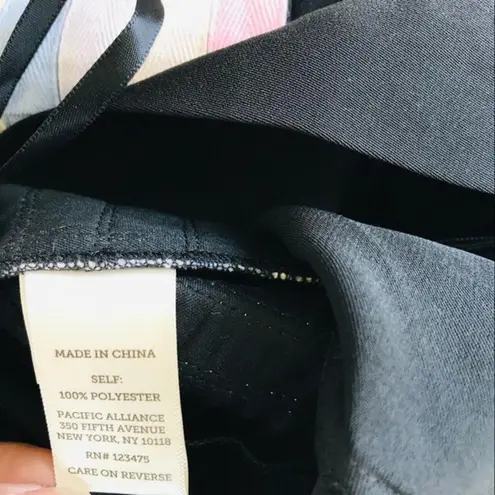 Dear Drew Art Deco Wide Leg Pants size 2 Black