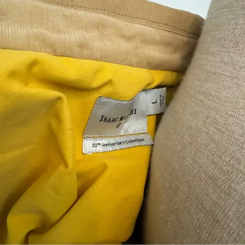 Isaac Mizrahi X Target Trench Rain coat jacket yellow size large