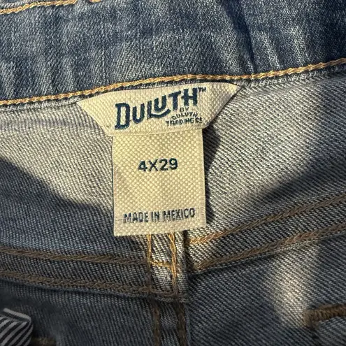 Womens Duluth Trading Co Blue Jeans Bootcut 4 Western Cowgirl Rodeo