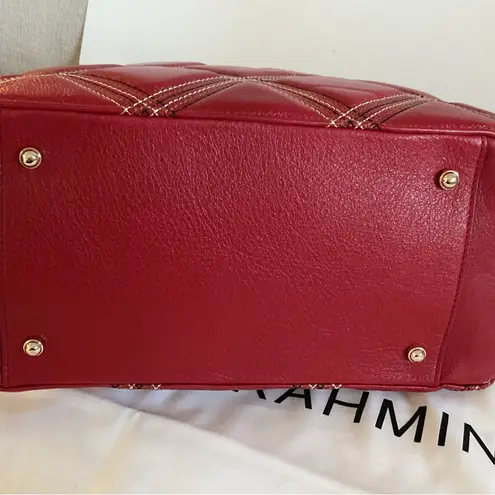 Brahmin Micaela Red Camden Bag