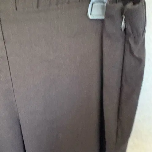 J. Jill M Petite linen blend Black Dress Cropped Pants Casual Button Cuff Detail Size undefined