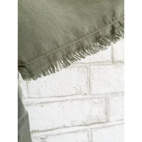 Glam Green Off The Shoulder Tunic Top Size Small