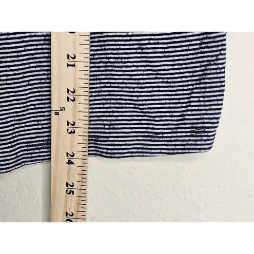 Brandy Melville  John Galt Ringer Embroidered California Striped T-shirt One Size