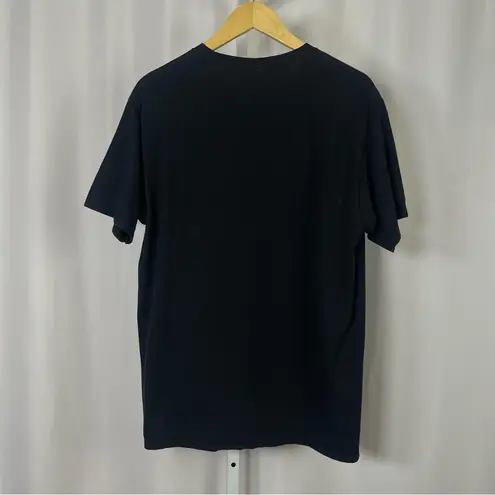 Port & Company Large Dolphin Sunset Beach Graphic Print Tee Shirt Hawaiian Black